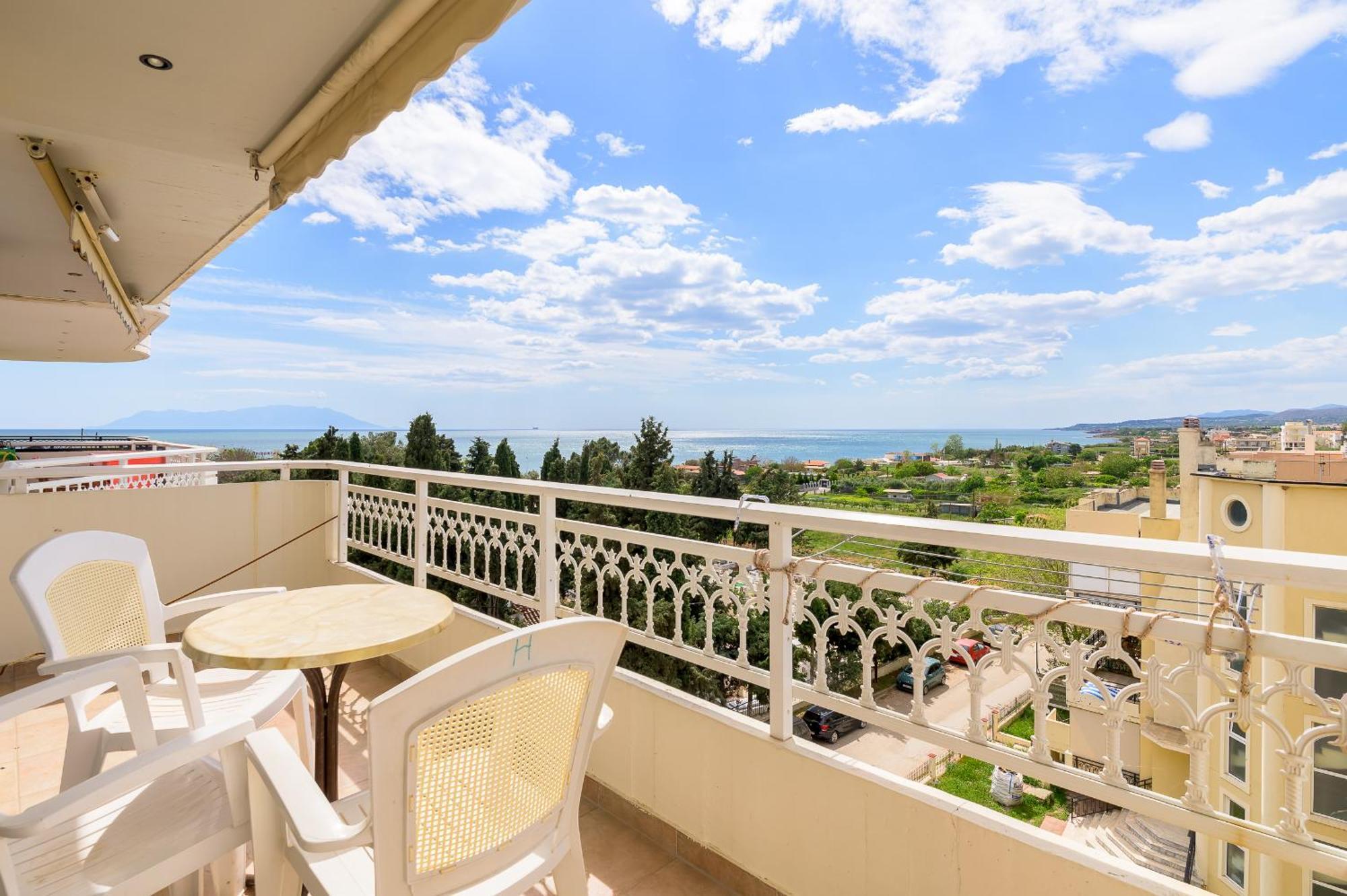 Sea View Apartment Néa Khilí Buitenkant foto
